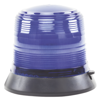 Burbuja Señalización LED / 6 LEDs / Color Azul / IP65 / Montaje Magnético / 12 VCC / Adaptador Vehicular