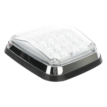 Luz de Advertencia LED / 24 LEDs / 11 Patrones de Destello / IP67 / 12-30 VCC / 9.5 W / SAE J845