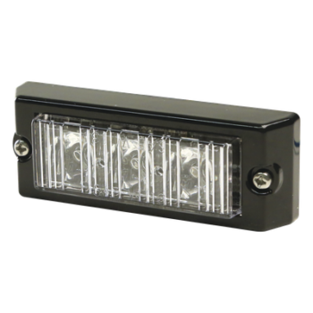 Luz Auxiliar LED / 3 LEDs Ultra Brillantes / 11 Patrones Programables / 12-24 VCC / SAE J595 Clase I / Azul / Uso Interior y Exterior