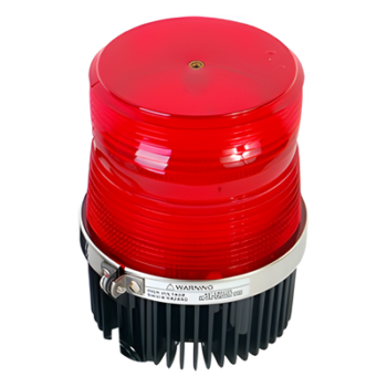 Luz Estroboscópica / Roja / Para Motocicleta / Lente Policarbonato Anti-Impacto / Resistente al Agua