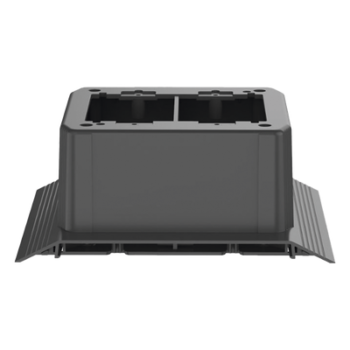 Caja de Conexión de Piso / 4 Vías / Carga 907 kg / PVC Rígido / ADA / 165.1x176.1x69.7 mm