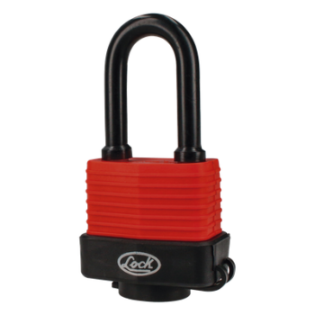 Candado Comercial / Arco Largo 46 mm / Cuerpo Laminado 32 mm / Nivel de Seguridad 4 / Gancho 8 mm / Llave Estándar
