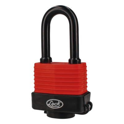 Candado Comercial / Arco Largo 46 mm / Cuerpo Laminado 32 mm / Nivel de Seguridad 4 / Gancho 8 mm / Llave Estándar