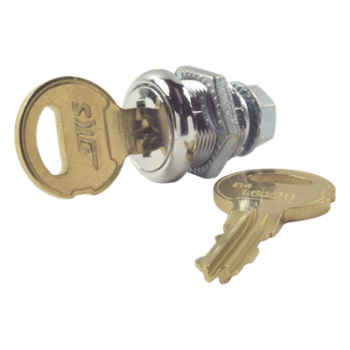 Cerradura con Llave para Barrera Vehicular / Refacción / Series 1601-1603 / Comercial Intensivo / Llave Incluida