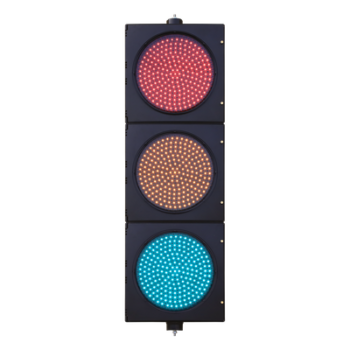 Semáforo de Señalización LED / 3 Colores Rojo-Amarillo-Verde / 204 LEDs por Color / 400-600 cd / 110 VCA / 13 W / IP Hermético