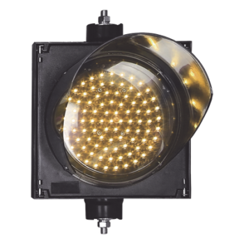 Semáforo LED / Ámbar 500 cd / 90 LEDs / 30° Ángulo de Visión / 6 W / Hermético