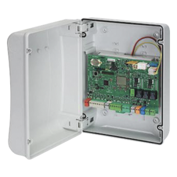 Cuadro de mando / Control de automatización residencial / Alimentación 115V / Comunicación RS-485 / Protección integrada