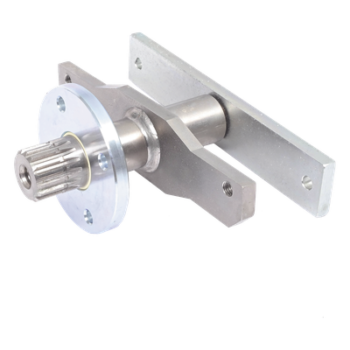Conjunto de Eje de Salida / Par Máximo 400 Nm (std) / 300 Nm (rápida) / Longitud de Barra hasta 5 m (16.4 ft) / Tiempo de Apertura 5.7 s (std) / 2.9 s (rápida) / Velocidad Angular 0.28 rad/s (std) / 0.54 rad/s (rápida)