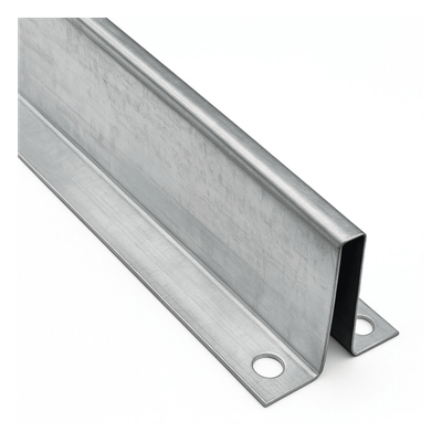 Soporte de Refuerzo para Puerta de Garage / Acero Galvanizado Calibre 22 / 16 pies (52.5 ft) / Instalación Rápida / Uso Residencial Intensivo