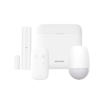 (AX PRO) KIT de Alarma Demo AX PRO / Incluye: 1 Hub / 1 Sensor PIR / 1 Contacto Magnético / 1 Control Remoto / WiFi / Compatible con Hik-Connect P2P