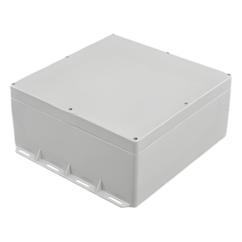 Gabinete Plástico para Exterior / IP65 / 300 x 300 x 150 mm / ABS Resistente / Cierre por Tornillos / -20 a 60 °C