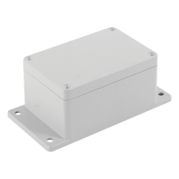 Gabinete Plástico para Exterior / IP65 / 115 x 88 x 55 mm / ABS Resistente a Impactos / -20 a 60 °C / Cierre por Tornillos
