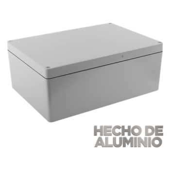 Gabinete para Exterior / Aluminio / IP66 / 390 x 280 x 158 mm / -40 a 120 °C / Montaje en Pared