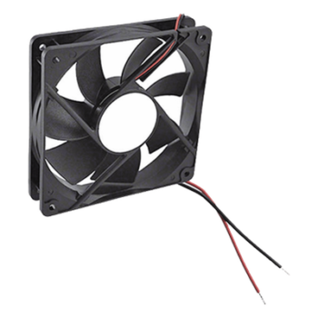 Ventilador Anticondensante Axial Cuadrado / 12Vcc / 120x120x25 mm / 75.0 CFM / 2200 RPM / 1.9 W / 0.39x0.39x0.08 pies