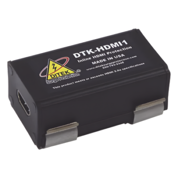 Protector HDMI / 2.0a y HDCP 2.2 / 4K UHD 60Hz / Carcasa Aluminio Blindada / 63x35x25 mm / 2.5x1.4x1.0 in