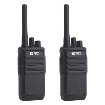 Radio Portátil Analógico UHF / 2W / 16 Canales / 400-470 MHz / VOX Manos Libres / Batería 6-8 hrs / Uso Inmediato
