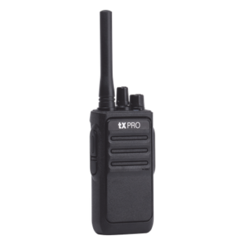 Radio Portátil Analógico UHF / 400-470 MHz / 2W / 16 Canales / VOX Manos Libres / Batería 6-8 hrs / 161 g (5.68 oz)