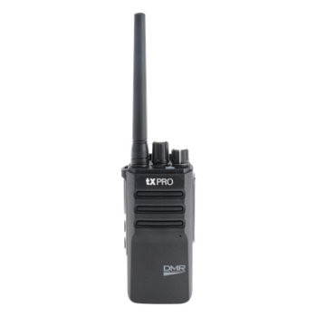 Radio Portátil / DMR Digital y Analógico / VHF 136-174 MHz / 64 Canales / 4 Zonas / Cifrado / 5W / USB-C