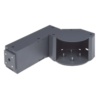Soporte con carcasa / Brazo articulado / Compatible sensores láser H100 e I30 / Tornillería incluida