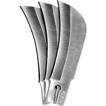 Cuchilla de Repuesto Tipo Hawkbill / Acero Inoxidable 440A / Paquete de 3 Unidades / Para Navaja Multiusos 44218