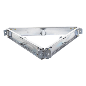 Estabilizador de Torre / Acero Galvanizado por Electrólisis / 6 Puntos de Sujeción / Antitorsión / Compatible STZ-45 / Cara 90 cm