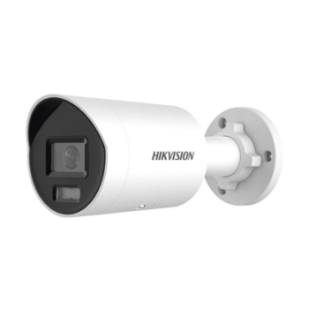 [Dual Light + ColorVu] Bala IP 4 Megapixel / Lente 2.8 mm / 40 mts IR + 40 mts Luz Blanca /  Microfono Integrado / Exterior IP67 /   WDR 130 dB / ACUSENSE / Captura Facial /  PoE / ACUSEARCH