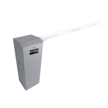 Barrera Vehicular / Brazo hasta 5 m (16.4 ft) / Ajuste Electrónico de Límites / 150 Ciclos/h / Operación -20 a 50°C / Gabinete Gris