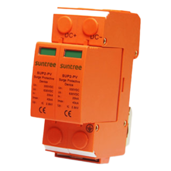 Protector de Descargas Atmosféricas / 600 Vcc / 2 Polos / 40 kA / Tiempo de Respuesta 25 ns / IP20 / Clase T2