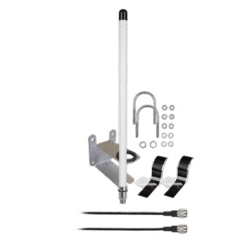 Antena LoRa / 6 dBi / 863-928 MHz / Dipolo Colineal / IP67 / Viento 240 km/h (150 mph) / Cable 1 m (3.28 ft)