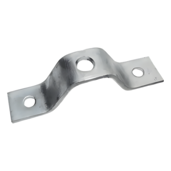 Soporte Clip U para Barra Roscada / 3/8" (9.5 mm) / Carga 500 kg / Acero Galvanizado / Ajuste de Altura