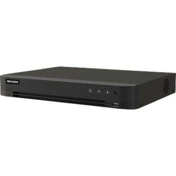 DVR Pentahíbrido / 16 Canales TurboHD 4K + 32 Canales IP / AcuSearch / Protección Perimetral IA / 20 TB / HDMI 4K / H.265+