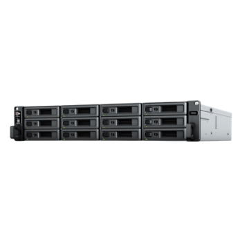 Servidor NAS Rack / 12 Bahías / 2U / Hasta 216 TB (expansible a 432 TB) / Rendimiento 3,500/1,700 MB/s / 10GbE / Fuentes Redundantes / Alta Disponibilidad