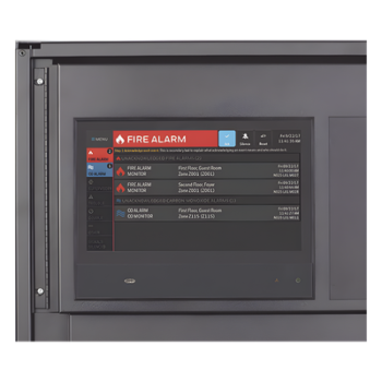 Pantalla Táctil de Control de Red / 10 Pulgadas HD / 1024 x 600 / 2,000 Zonas / 10,000 Eventos / 24 VCC