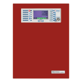 Central de Detección de Incendio Direccionable / 2 Lazos / 480 Puntos / Pantalla Táctil 4.3" / Gestión Cloud / Red 50 Nodos / EN54 y UL