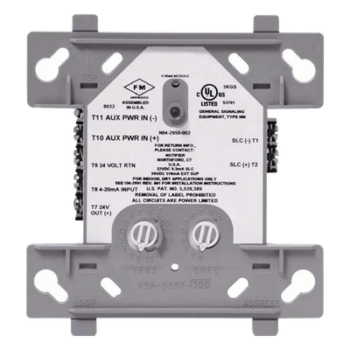 Módulo de Entrada Analógica Direccionable / Conversión 4-20 mA / Tecnología FlashScan / 2 o 3 Hilos / Compatible con Panel NFS2-3030