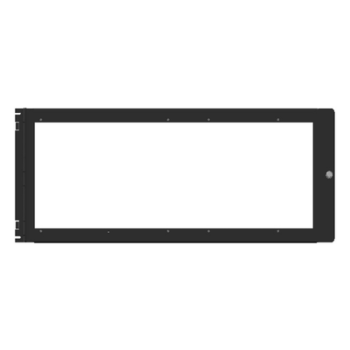 Panel de Revestimiento para Pantalla Táctil de 10 Pulgadas / 2 Anunciadores ACM-30 / Gabinetes Serie CAB-5 / Acero Calibre 16