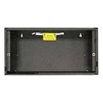Backbox para Panel de Detección de Incendio / Acero Calibre 16 / Sin Compartimiento de Baterías / 1 Nivel / Múltiples Knockouts