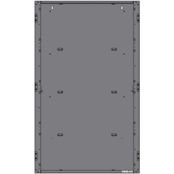 Caja Trasera para Gabinete de Panel de Alarma Contra Incendio / Acero Calibre 16 / Tres Niveles / Tamaño C / 25.41 x 39.84 x 5.50 pulgadas (64.55 x 101.2 x 14 cm)