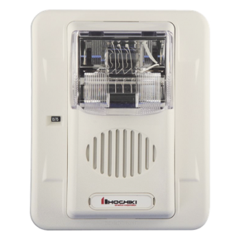 Sirena Estrobo / Intemperie / Montaje Muro / 75 cd / 16-33 VCC / 4.72' x 5.75' x 4.18'