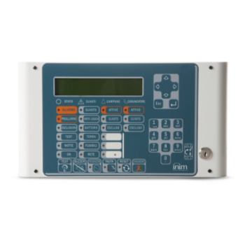 Panel Repetidor Remoto / Pantalla LCD / RS485 1000 m (3280.8 ft) / Compatible SmartLoop-SmartLight-SmartLine / Consumo 40 mA / Certificación EN 54