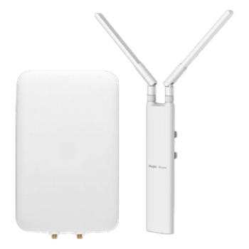 Punto de Acceso Mesh para Exterior / Wi-Fi 5 802.11ac Wave 2 / Sectorial 90° / 15 dBi / Dual Band 2.4 y 5 GHz / PoE Gigabit / IP65