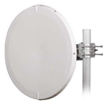 Antena Parabólica Direccional MIMO / 30.5 ± 1 dBi / 5.9-7.125 GHz / Plato Profundo 2 ft / Dual Polarización / RP-SMA (x2) / F/B Ratio ≥ 45 dB