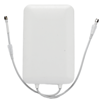 Antena Sectorial / Doble Banda 2.4/5 GHz / Ganancia 15 dBi / Ángulo Horizontal 90° / Conectores RPSMA / Resistente a Viento 60 m/s