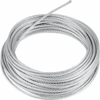 Cable de Retenida / 3/16" / 300 m (984.3 ft) / 1294 kg Ruptura / 1x7 Hilos / Galvanizado Clase A