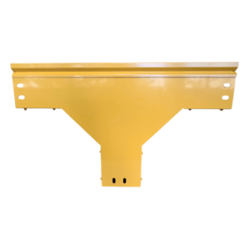 Charola T Vertical / Aluminio Fundido / 4" x 4" / Radio 8" / Recubrimiento Epóxico / Incluye Accesorios