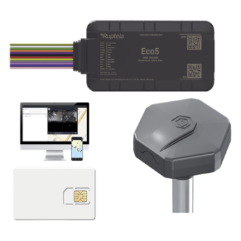 Kit de Rastreo Vehicular / Sensor BLE Nivel Combustible / LTE Cat1 & LTE-M / GNSS U-blox / IP54 & IP68 / Batería de Respaldo / 3.28 ft x 3.28 ft x 3.28 ft