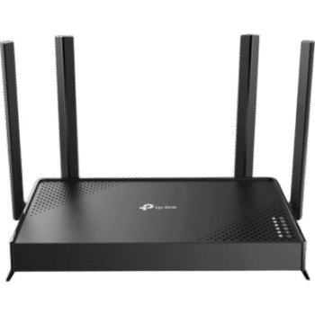 Router Wi-Fi 7 / BE3600 3.6 Gbps / Doble Banda 2.4 GHz y 5 GHz / MLO + 4K-QAM / 1× WAN + 4× LAN Gigabit / 4 Antenas Externas con Beamforming / EasyMesh / HomeShield / Servidor y Cliente VPN
