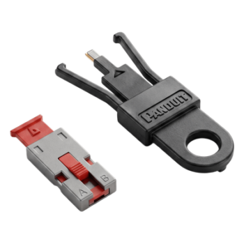Bloqueador de Puertos USB Tipo A / Kit de 5 Unidades / Resistencia a Manipulaciones / Rango de Temperatura -35°C a 93°C / Llave de Extracción Incluida