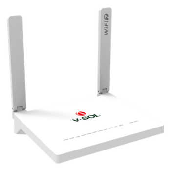 ONU GPON/EPON / Wi-Fi 7 / 1 Puerto 2.5 Gigabit / 3 Puertos Gigabit / Puerto CATV / 2 Antenas 5 dBi / Hasta 3600 Mbps