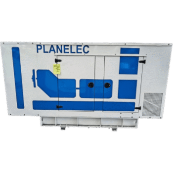 Planta de Emergencia Diesel / 23 kW (29 kVA) Emergencia / 21 kW (26 kVA) Continuo / 220/127 V Trifásico / Motor Cummins 3 Cilindros / Tanque 130 L / 11 h Autonomía